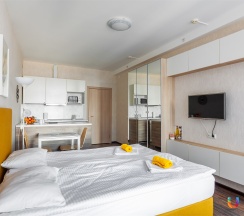 Семейные апартаменты с кухней в U-Apart