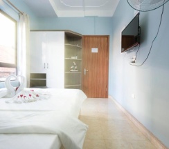 Двухместный номер Superior двуспальная кровать в Ha Long Bay Fancy Hostel