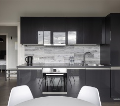 Апартамент для 5-х гостей с видом на город в Sv Loft Apart