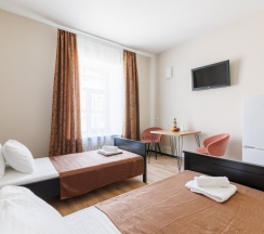 Стандартный номер с двумя раздельными кроватями в Имидж