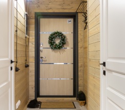 №1 A-Frame 60m2 с купелью (оснащение дома, стоимость купели и бани см. Подробнее) в Les holidays