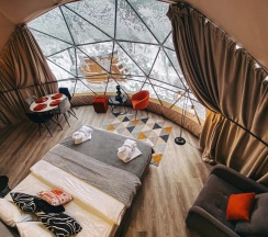 Геокупол Мечты о Париже в Вазуза Лав