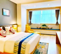 Двухместный номер Standard двуспальная кровать в Holiday Inn Express Jinan Exhibition Center by IHG