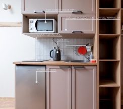 Двухэтажный Prime Suite четырехместный в Norke Prime Зарядье