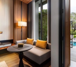 Двухместный Pool Access номер Deluxe двуспальная кровать в Villa Deva Resort & Hotel Bangkok