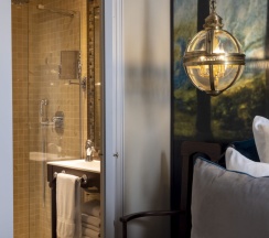 Двухместный номер Superior двуспальная кровать в Hôtel Vinci Due & Spa
