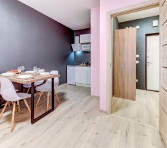 106, Евро-двухкомнатные апартаменты ЖК "LIKE" (Метро Площадь Мужества, 10 минут пешком) в Rauktis apartments