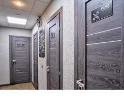 Одноместный номер-капсула в общей комнате в The kubz capsule hotel