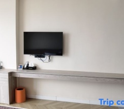 Двухместный номер Standard с видом на море двуспальная кровать в Taishan Golden Beach Resort