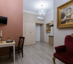 Студия в Квартира студия с двухъярусной кроватью BookingSPB в  Доме Литераторов на Гороховой