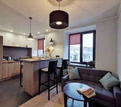 2к апартаменты на 6 чел у метро Киевская рядом с Москва-Сити в Апарт Комфорт