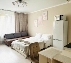Апартаменты студия Курыжова 32 в Runway Apartments на улица Курыжова 32