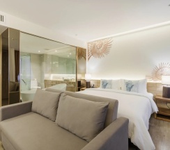 Двухместный номер Pool Access Deluxe двуспальная кровать в The Marin Phuket