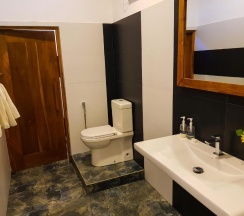 Двухместный люкс Deluxe двуспальная кровать в Eco Hotel Black & White - Anuradhapura