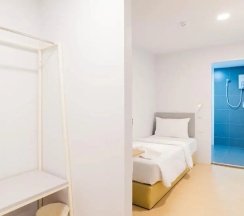 Двухместный номер Standard с видом на город 2 отдельные кровати в Manonta Budget Hotel