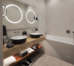 Grand Suite with Garden view в Riviera wellness resort