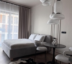 1-комнатные апартаменты студия г. СПБ, наб. Макарова, д. 58 в Docklands