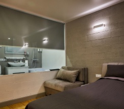 Комната делюкс с двуспальной кроватью (Вид на море) Sea View Deluxe by Vvo в Sea view apartments