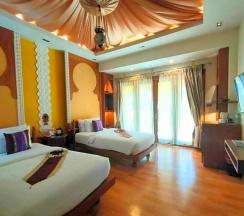 Вилла с красивым видом из окна в Vartika Resovilla KuiBuri Beach Resort and Villas