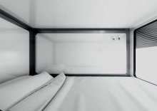 Капсула в Qube capsule hotels