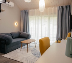 Двухуровневый Джуниор сюит для вас и вашего питомца в Игуана