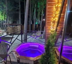 Трёхместное семейное шале Superior в Eco village