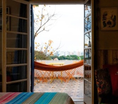 Номер Standard Пентхаус с балконом в Paradiso Hostel