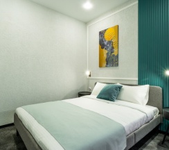 Комфорт с 1 двухспальной кроватью в Арт Март