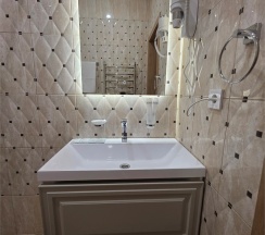 Премиум Люкс с кроватями TWIN/DBL и большой террасой с видом на горы в Цитрус