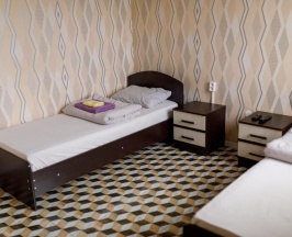 Номер эконом с 2 односпальными кроватями в Relax