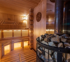 Дом с баней, камином и террасой 4+2 в Snhaus