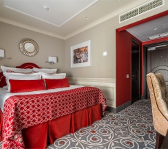 Стандарт двухместный с двуспальной кроватью в Albora Boutique Hotel