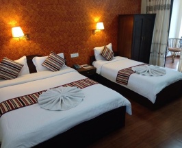 Трёхместный номер Deluxe в Butterfly Lodge