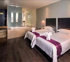 Двухместный номер Business (2 отдельные кровати) в Guangdong Nanmei Osotto Hotel