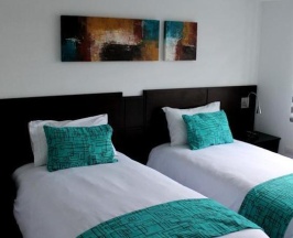 Двухместный номер Standard 2 отдельные кровати в Hotel Colombians Suite