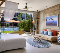 Двухместные So Lofty Pool Access двуспальная кровать в SO/ Sofitel Hua Hin