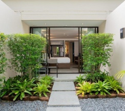 Двухместный номер Deluxe с видом на сад 2 отдельные кровати в Dewa Phuket Resort & Villas