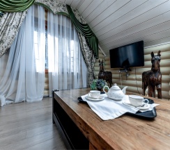 Двухкомнатный ЛЮКС ДОМ №2 в Лесная заимка