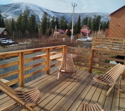 Коттедж с террасой в Черный бриллиант