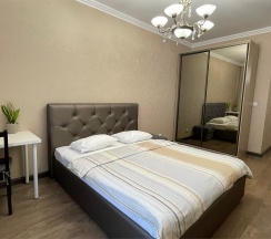 Апартаменты с кухней и спальней в Sibgat Apartments