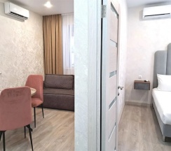 Двухместные апартаменты Comfort с 2 комнатами (двуспальная кровать) в Апартаменты Родос