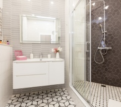 Coral Chic in a New Apartment в Эстет Апарт