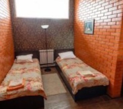 Номер стандарт с двумя раздельными односпальными кроватями в Шоколад