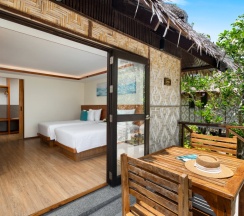 Двухместное бунгало Deluxe с видом на море 2 отдельные кровати в Отель Saii Phi Phi Island Village