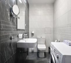 Двухместные апартаменты Делюкс с 1 комнатой с балконом и с видом на курорт двуспальная кровать в Вальсет Премиум