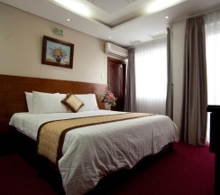 Одноместный номер Deluxe двуспальная кровать в Van Ha Hotel