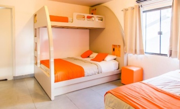 Четырёхместный номер Standard в Concept Design Hostel & Suite