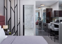 Studio Comfort Apartment с двуспальной кроватью в Diamond Apartments