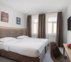 Стандартный номер с двумя кроватями в Turris Hotel Tverskaya