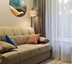 Апартамент со спальней ГОРЫ в Панорама Ачишхо